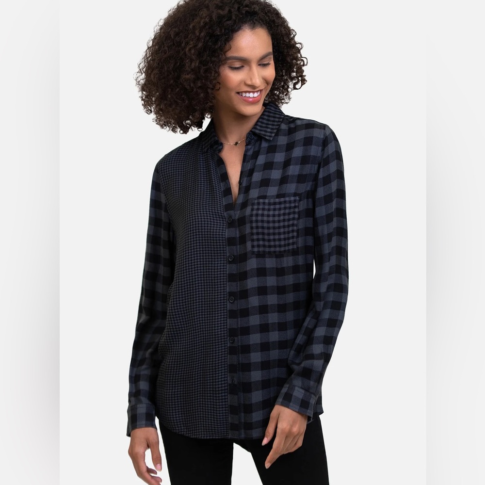 Beach lunch lounge plaid shirt